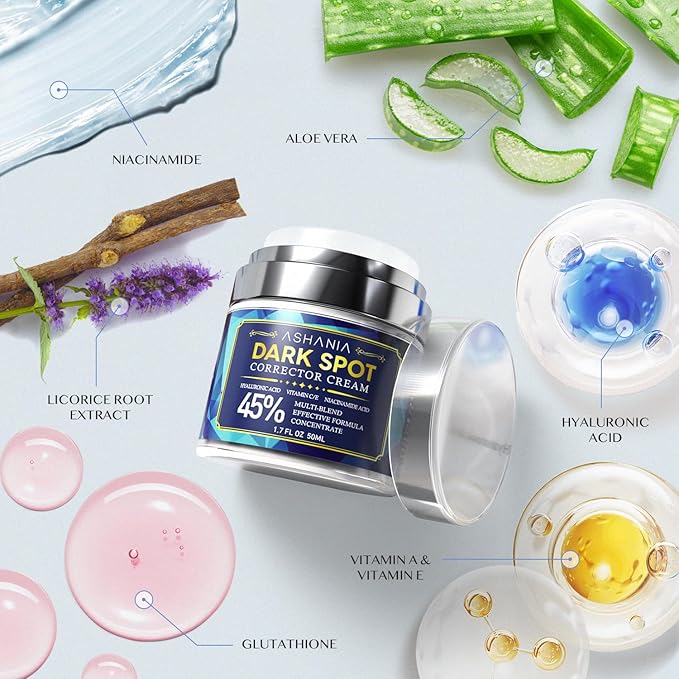 Dark Spot Remover for Face & Body – Dark Spot Corrector for Face - Hyperpigmentation, Age Spot, Sun Spot, Melasma & Freckles – Brightening & Even Skin Tone Treatment (1.7 Fl Oz)