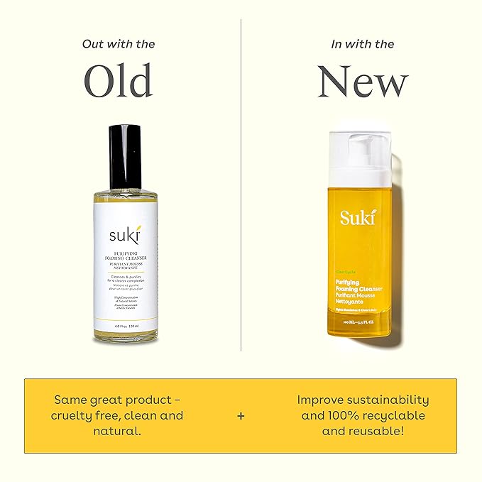 Suki Skincare Purifying Foaming Cleanser, 4 Ounces