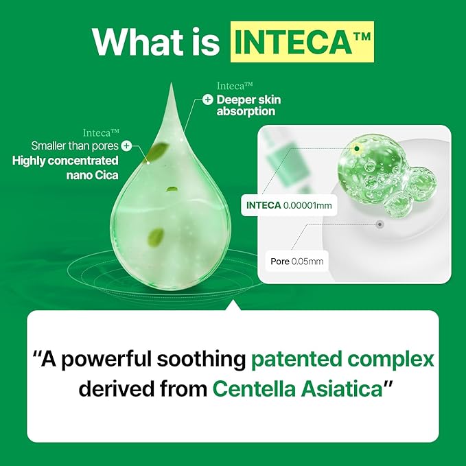 MAKE P:REM INTECA Soothing Cream, Quick Calming Facial Cream with Advanced CICA for Acne-Prone Skin, All Skin Types, EVE VEGAN, Korean Skin Care, 2.70 fl.oz., 80ml