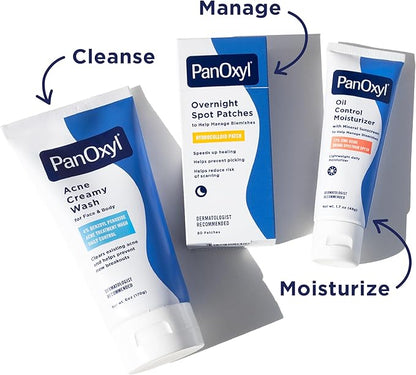 PanOxyl PM Overnight Spot Patches, Advanced Hydrocolloid Healing Technology, Fragrance Free, 80 Count (Pack of 2)