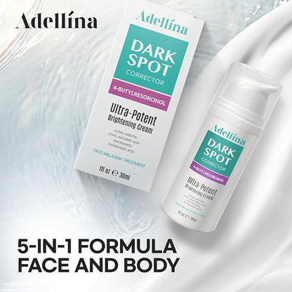 Dark Spot Remover for Face: Dark Spot Corrector for Sun Spots, Age Spots & Uneven Skin Tone - Vitamin C, Alpha Arbutin & Niacinamide for Even Skin Tone (1 Fl Oz)