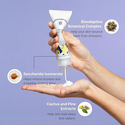 Nutricentials Spa Day Creamy Hydrating Masque 3.4 Fl. Oz - Soothe, Moisturize, and Improve Skin Tone with Cactus and Pine Cone Extracts - Nourishing Formula for Radiant and Healthy-Glowing Complexion