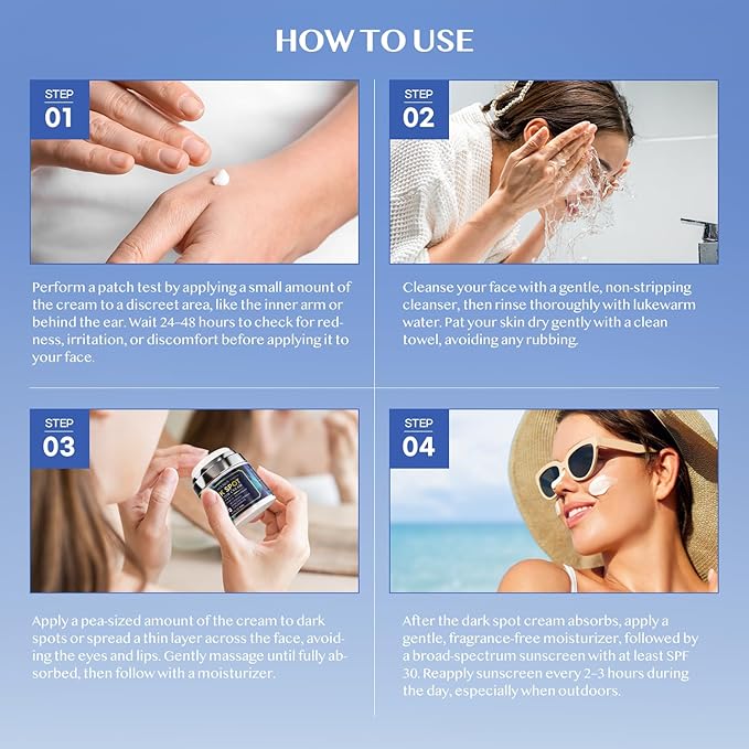 Dark Spot Remover for Face & Body – Dark Spot Corrector for Face - Hyperpigmentation, Age Spot, Sun Spot, Melasma & Freckles – Brightening & Even Skin Tone Treatment (1.7 Fl Oz)