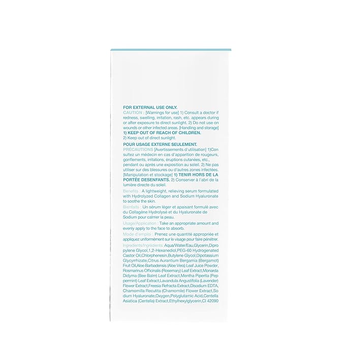 Couperose Fluid – Soothing & Calming Ampoule for Sensitive, Redness-Prone & Troubled Skin, With Hydrolyzed Collagen, Sodium Hyaluronate, Aloe Vera & Rose Water. 1.69 fl.oz (50ml)