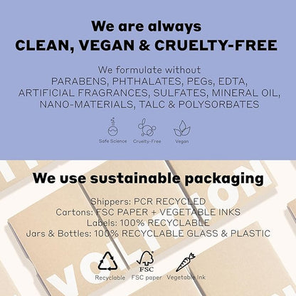 Volition Beauty Turmeric Brightening Polish with Oatmeal + Vitamin E | Physical Scrub to Exfoliate Face & Body | Removes Dead Skin, Smooths, Boosts Luminosity & Glow | Non-Stain Formula (4 fl oz)