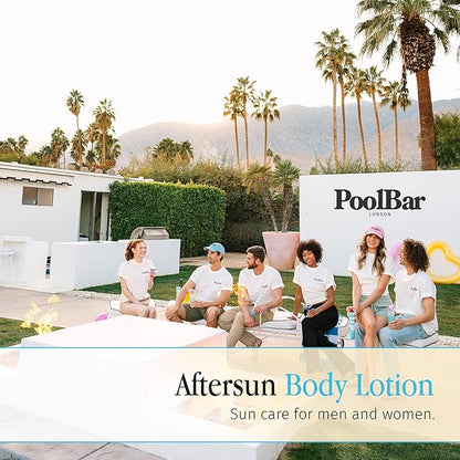 PoolBar Sundowner Aftersun Body Lotion for Women & Men Skin Care, Hydration & Soothing Relief, Coconut & Vanilla Scent Sun Care, Enriched with Hyaluronic Acid, Shea Butter, & Aloe Vera, 200ml (3 Pack)