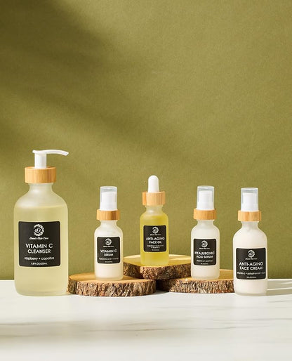 Anti-Aging Face Cream (2 fl.oz/59ml) | Natural, Fragrance-Free Facial Moisturizer | Clean, Vegan, Cruelty Free Skincare for Men & Women | Spa Collection