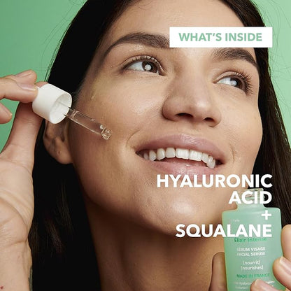 RARE Paris - Élixir Intense - Nourishing Facial Serum - Hydrating & Brightening - With Hyaluronic Acid & Squalene - Nourishing, Firming & Revitalizing - Multi-Active Serum Formula - 1oz