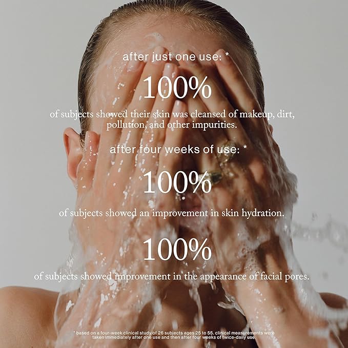 goop Beauty Daily Detox Foaming Cleanser | Hydrating Face Wash to Remove Makeup, Oil, & Dirt | Malachite, AHAs, & Glycerin | 5.2 fl oz