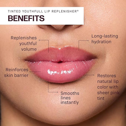 Revision Skincare Tinted YouthFull Lip Replenisher® – pH-Activated Tinted Lip Plumper, Hydrating, Volumizing, and Anti-Aging Treatment with Hyaluronic Acid, 0.33 oz