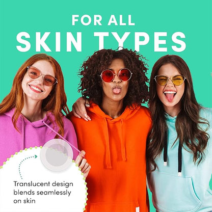 Dots for Spots Pimple Patches For Face - Fast Acting, Translucent Hydrocolloid Zit Patches that Unclog Pores - Korean Skincare - Vegan, Cruelty Free - (120 count)