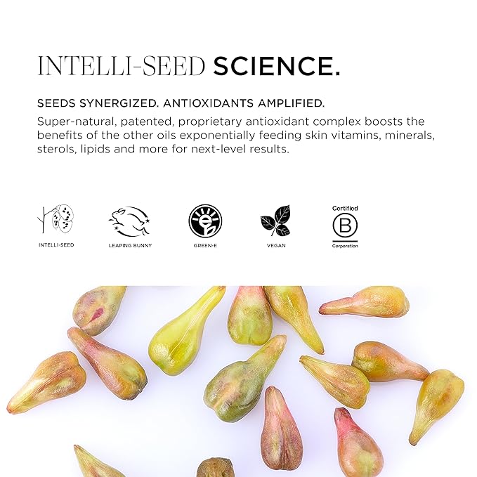 Seed Synergy Foaming Cleanser – 99% Natural, Gentle Face Wash for All Skin Types, with Certified Organic Seed Oils, Sulfate-Free, Antioxidant-Rich, Vegan, Clean Beauty, 5 oz