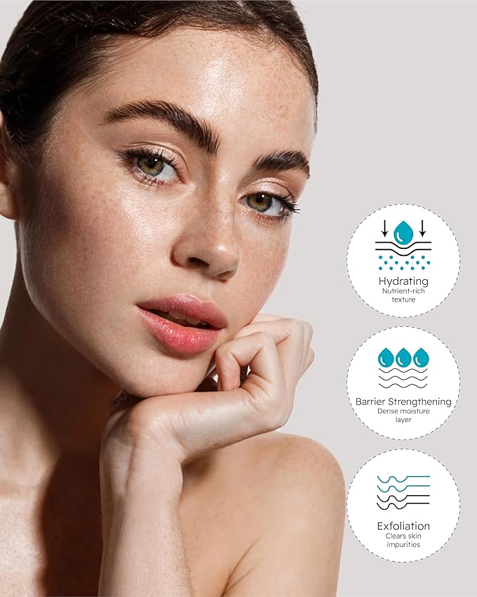 Beyond Angel Aqua Korean Moisture Barrier Toner (16.9fl oz) - Moisture Barrier Strengthening for Sensitive Skin, Vegan Formula. Chervil, Hyaluronic Acid, PHA, Ceramide.