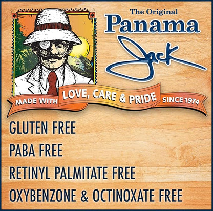 Panama Jack Aloe Moisturizer Lotion - After Sun Daily Skincare, Contains Aloe, Cocoa Butter, Olive & Hemp Seed Oils with Vitamin E, 8 FL OZ (Pack of 12)