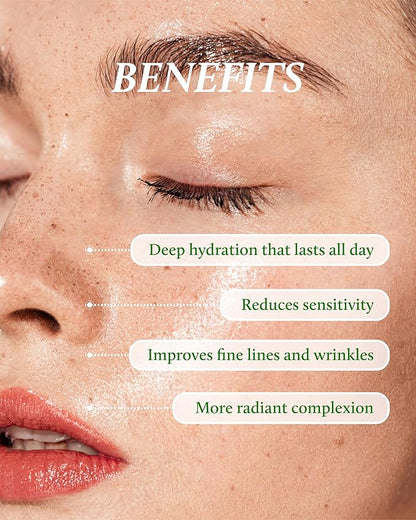 YADAH Cactus Green Hydra Serum (1.01fl oz) - Hydration, Oil-Moisture Balance, Strengthen Skin Barrier. Niacinamide, Adenosine.